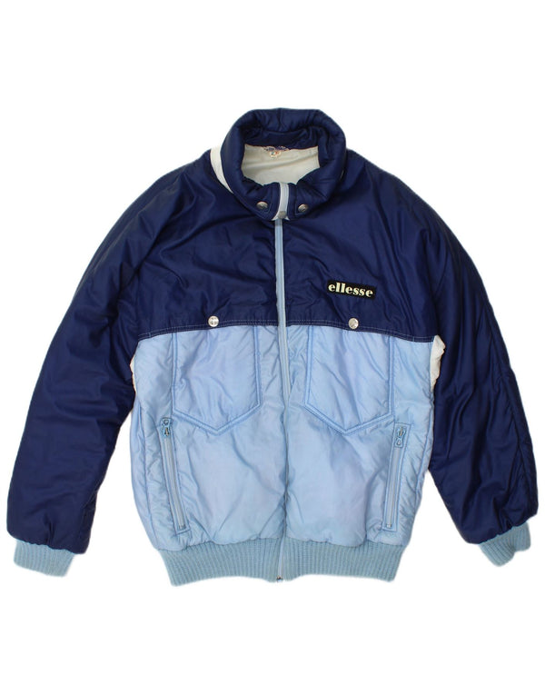 Chaqueta acolchada para mujer Ellesse IT 44 Medium Blue Colourblock