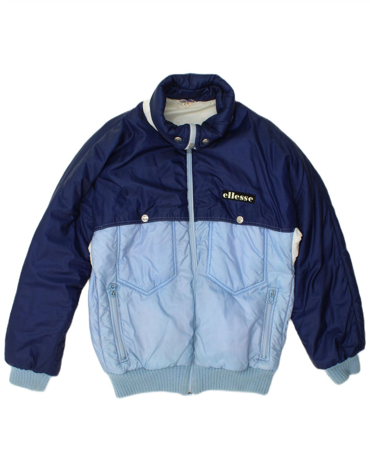Chaqueta acolchada para mujer Ellesse IT 44 Medium Blue Colourblock