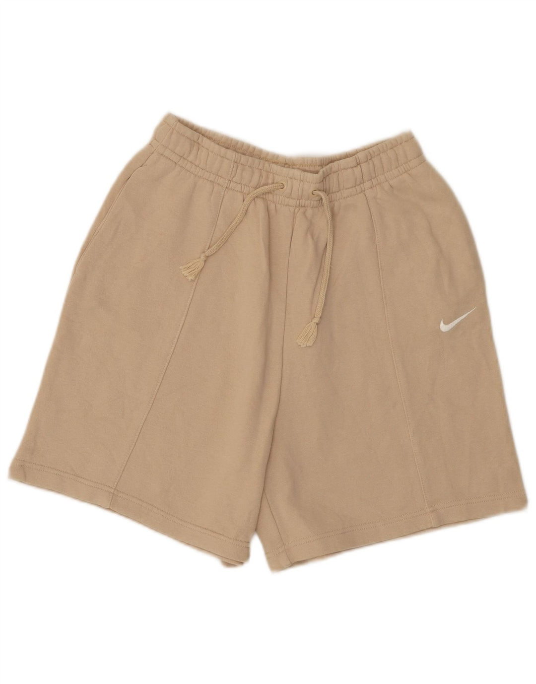 Nike - Pantalones cortos deportivos para hombre, talla pequeña, algodón beige