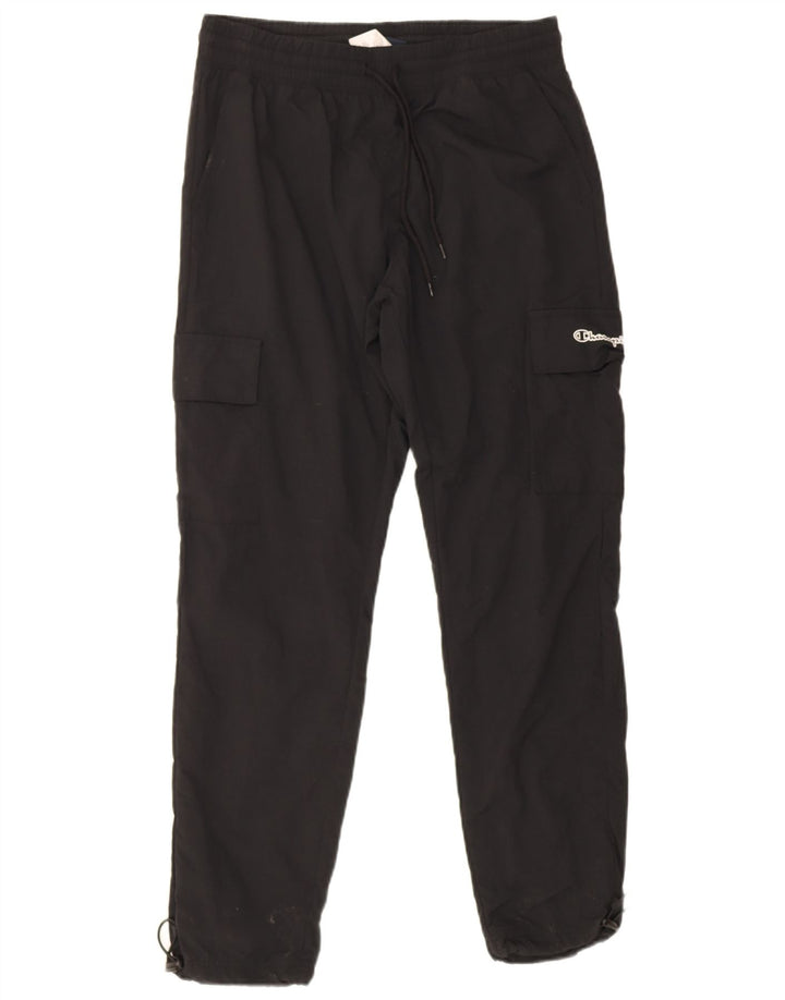 Champion Pantalones Cargo De Chándal Para Hombre Poliéster Negro Grande