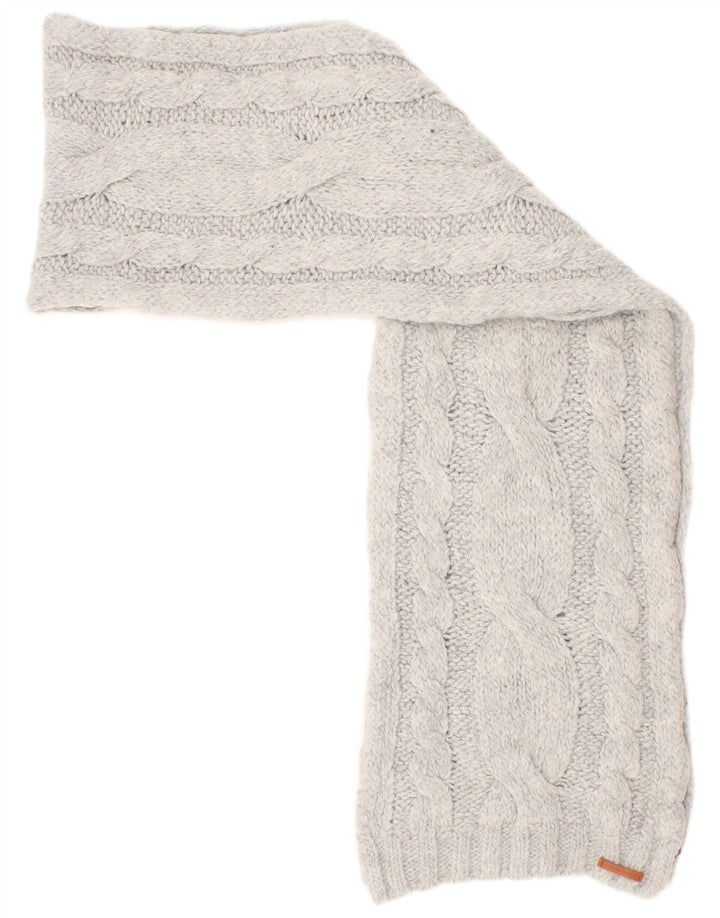 Bufanda rectangular tejida para hombres Tommy Hilfiger Talla única Gris