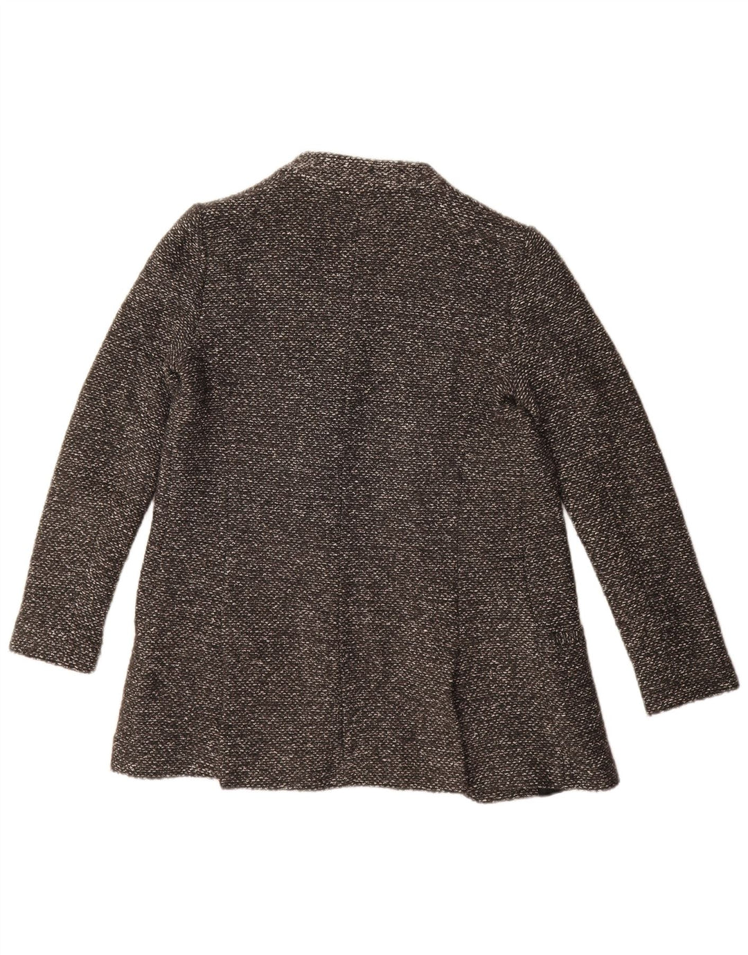 ZARA Chaqueta Americana Abierta para Mujer UK 10 Small Gris