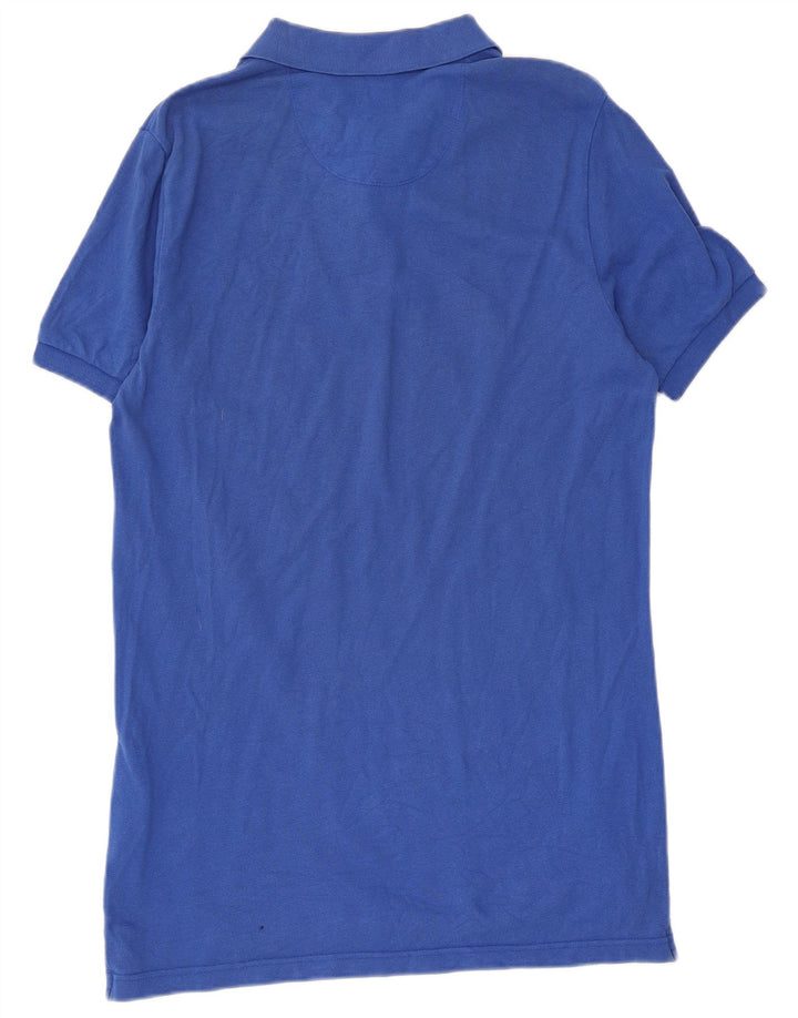 Dockers Polo Alto Para Hombre Algodón Azul Medio