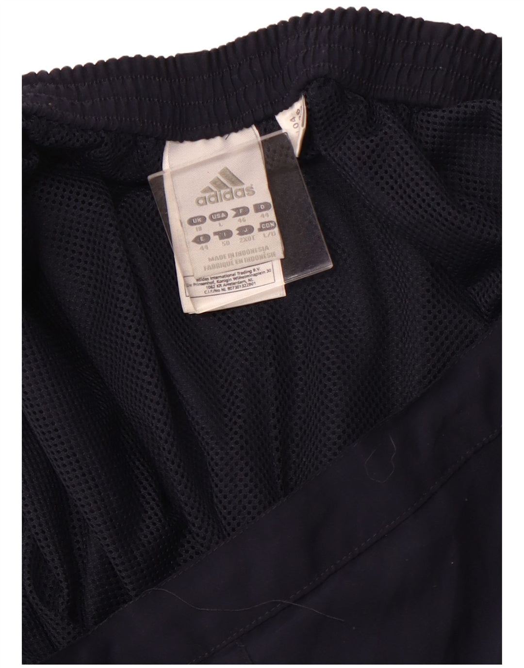 ADIDAS Pantalones de chándal para mujer Joggers ES 40 XL Poliéster azul marino