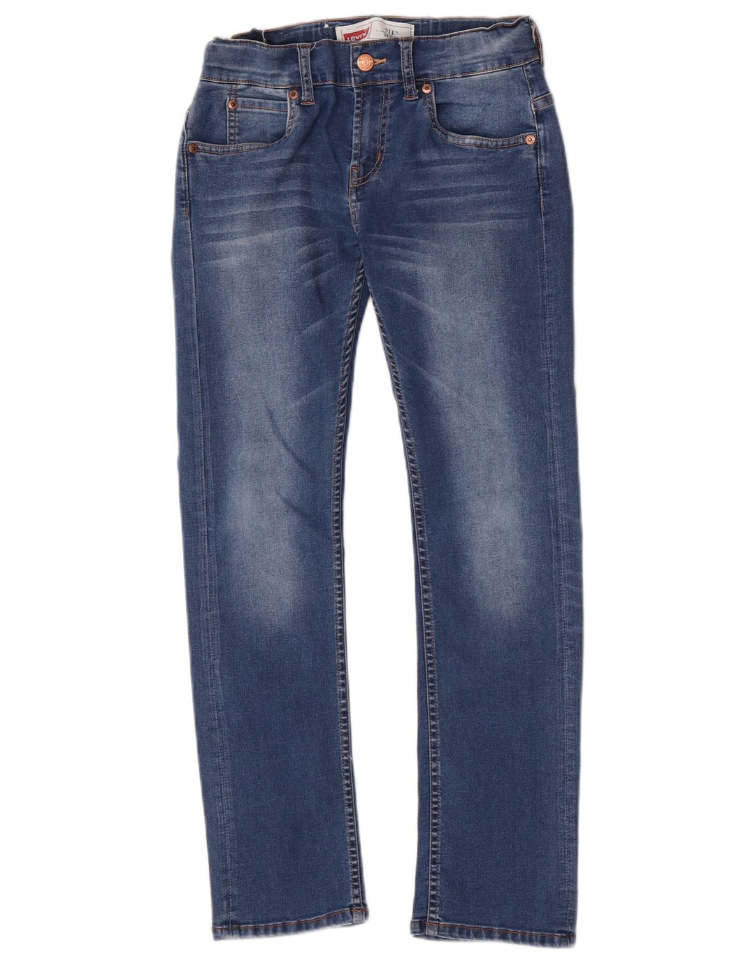 Levi's Jeans 511 Slim para niños 9-10 años W24 L27 Algodón azul