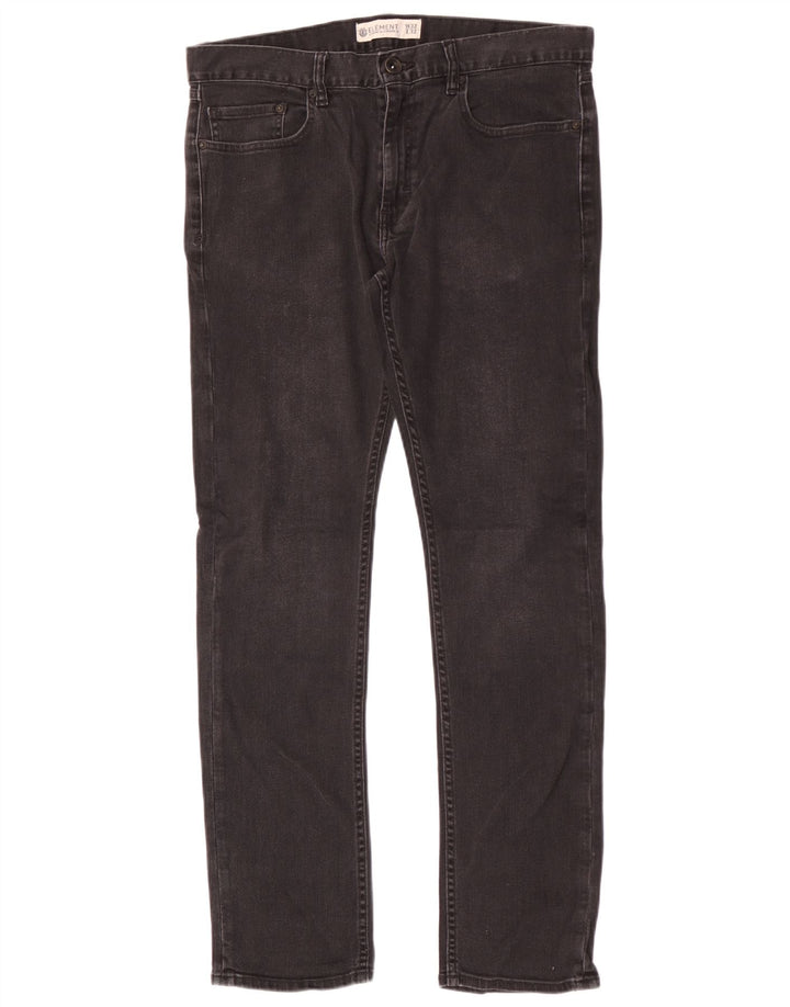 Vaqueros ajustados para hombre Element W32 L32 Algodón negro