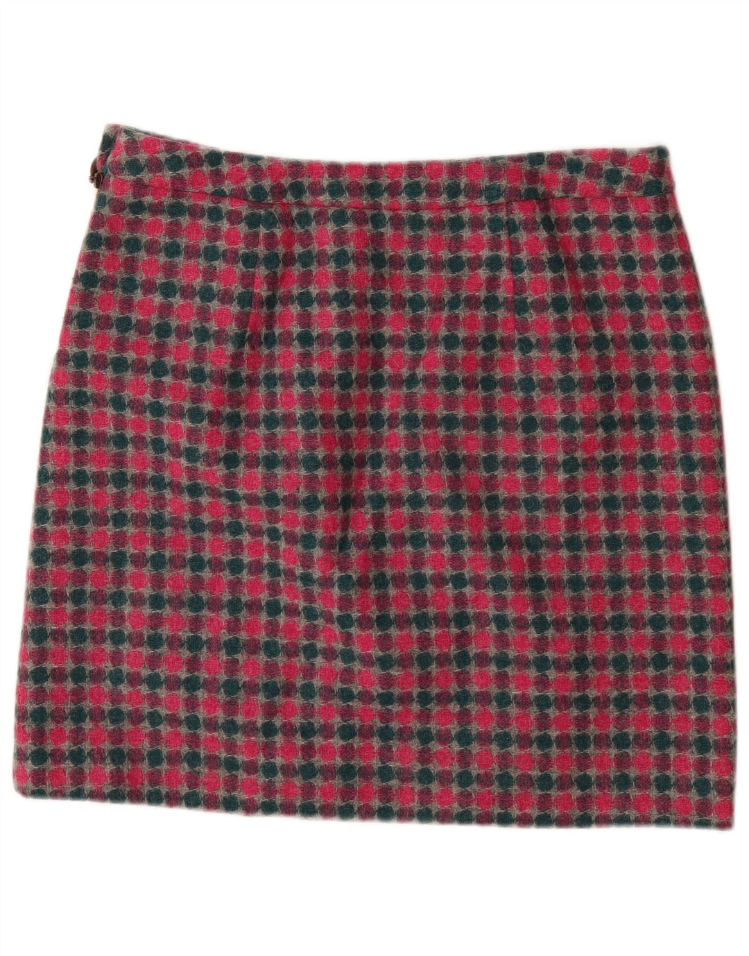 LAURA ASHLEY Minifalda para mujer UK 16 Large W36 Lana manchada multicolor