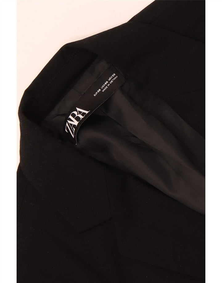 Zara Chaqueta Blazer De 1 Botón para Mujer EU 38 Small Black
