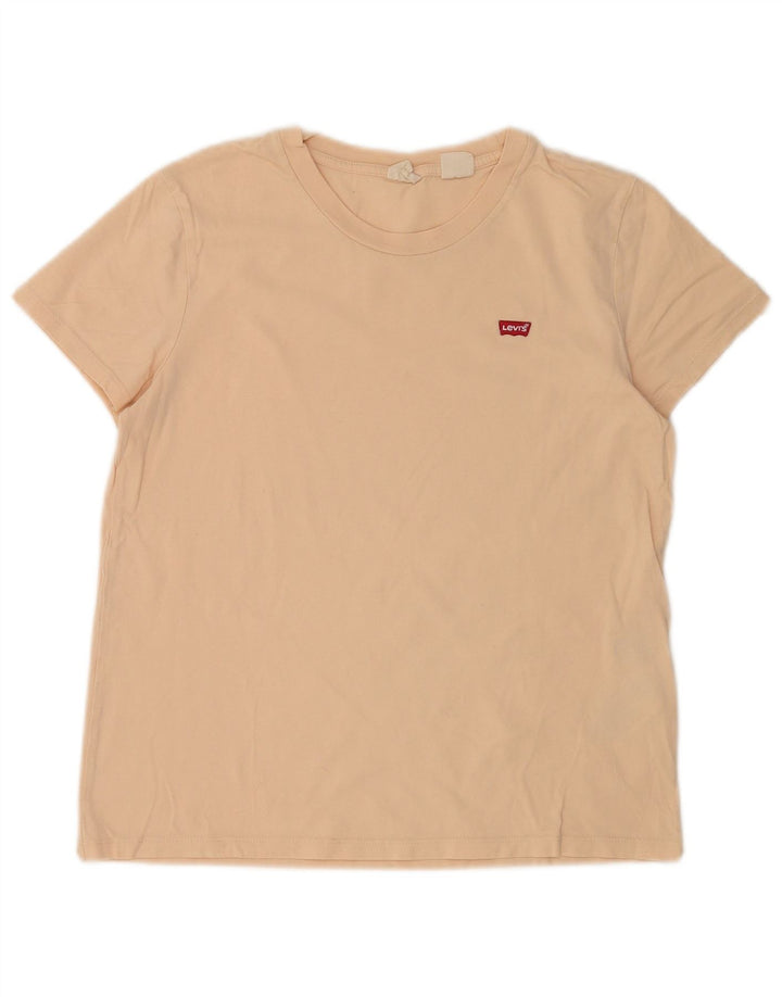 Camiseta Levi's Hombre Top Small Beige Algodón