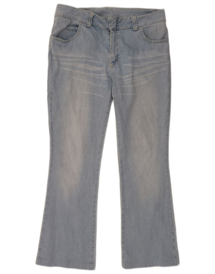 LEE Womens Star Bootcut Jeans W34 L29  Blue Cotton