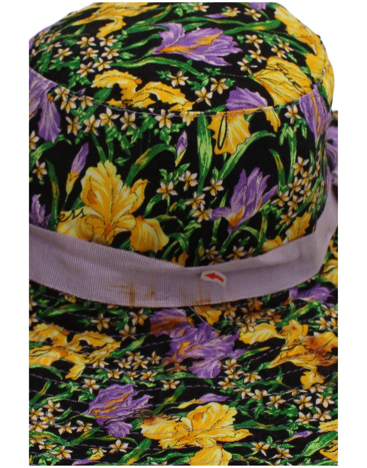 Gorro Guess Mujer Graphic Bucket Medium Multicolor Floral Cotton Bohemian
