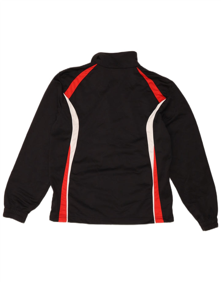 Umbro Chaqueta de chándal para niño 13-14 años XL Negro Colorblock Poliéster