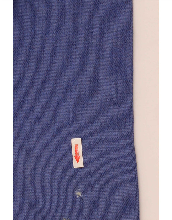 Gant Jersey De Cuello Redondo Con Cuello Redondo De Algodón Azul Medio
