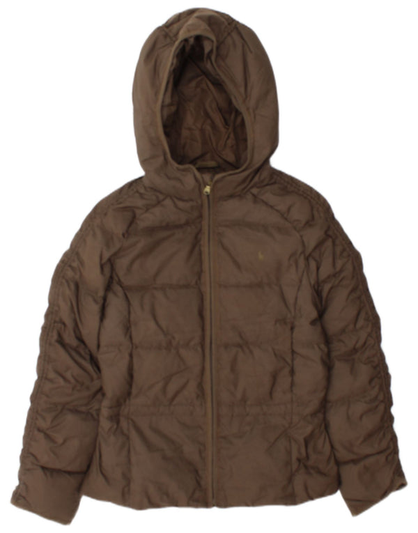 Ralph Lauren Chaqueta Acolchada Niñas 15-16 Años XL Marrón Poliéster