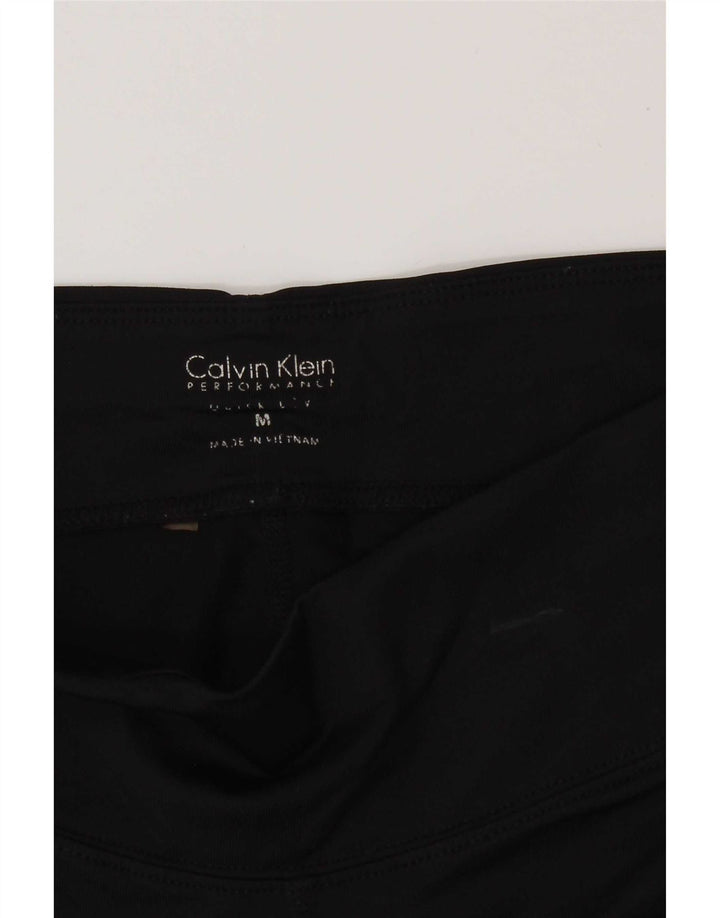 Calvin Klein Leggings Capri para Mujer Reino Unido 12 Mediano Negro
