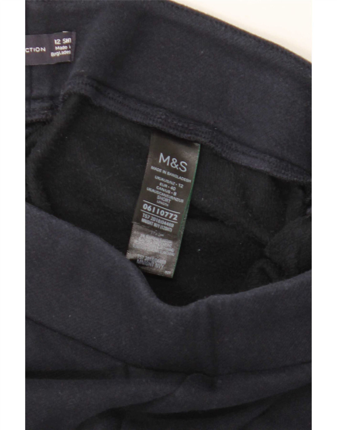 Marks & Spencer Leggings para mujer UK 40 Mediano Azul marino Poliéster