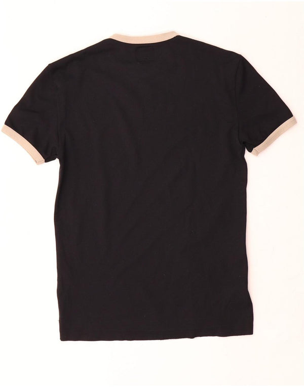 Energie Camiseta para mujer Top UK 40 Medium Black Colourblock Nylon