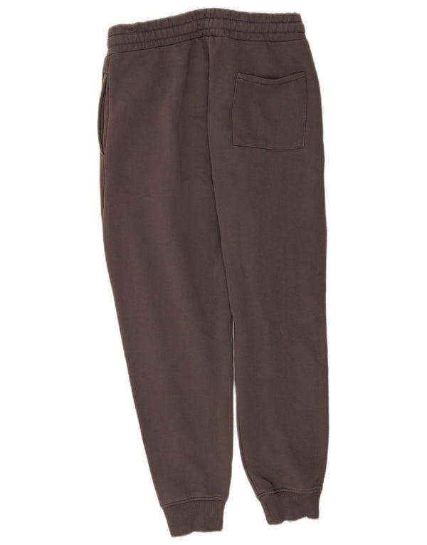 Zara Mujer Pantalones De Chándal Joggers UK 44 Algodón Gris Medio