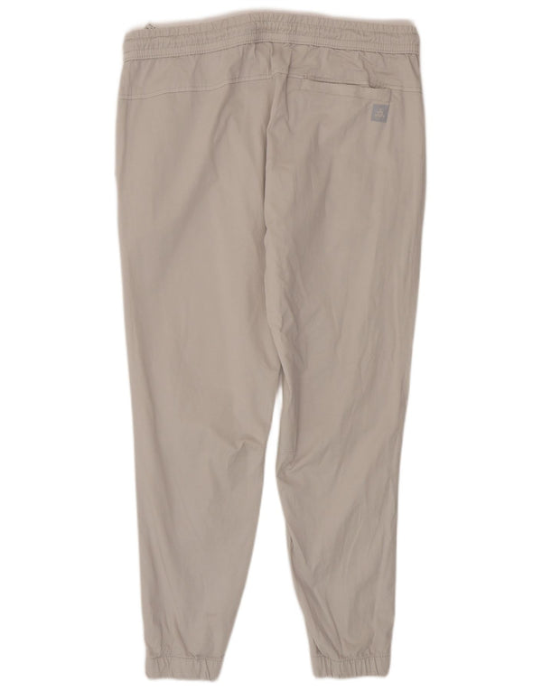 Zara Hombre Joggers Chinos Pantalón XL W38 L28 Algodón Beige