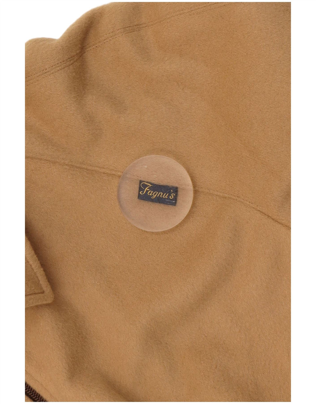 Vintage hombres bomber chaqueta Reino Unido 38 medio beige