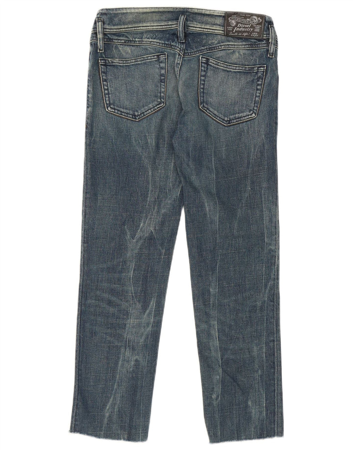 Diesel Mujer Matic Vaqueros Rectos W29 L27 Algodón Azul