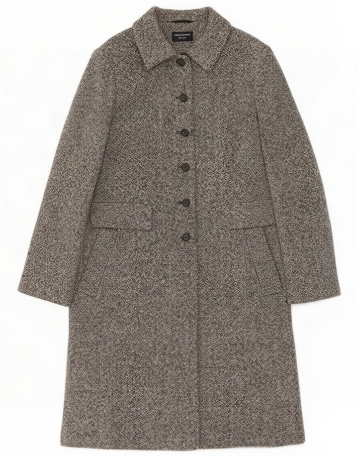 Abrigo para mujer Principiles UK 42 Lana moteada gris medio