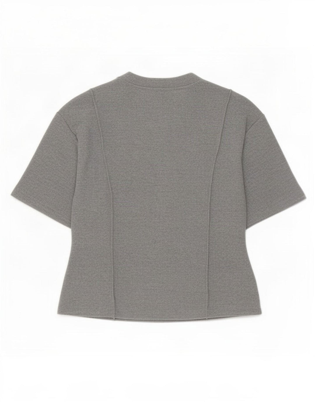Marks & Spencer Camiseta para Mujer Top UK 46 Grande Gris Poliéster