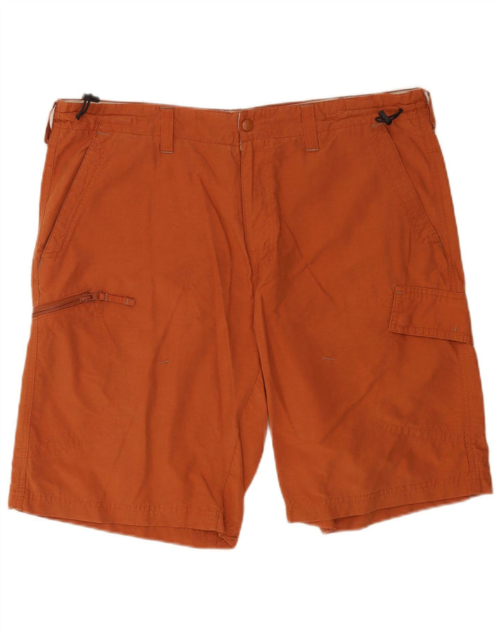 Columbia Pantalones cortos cargo para hombre W36 Algodón marrón grande