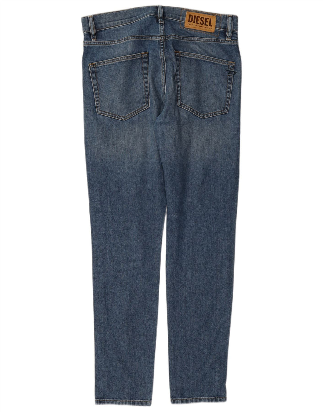 Diesel Vaqueros Slim Elásticos Para Hombre W30 L30 Algodón Azul