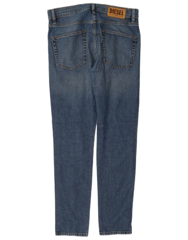 Diesel Vaqueros Slim Elásticos Para Hombre W30 L30 Algodón Azul