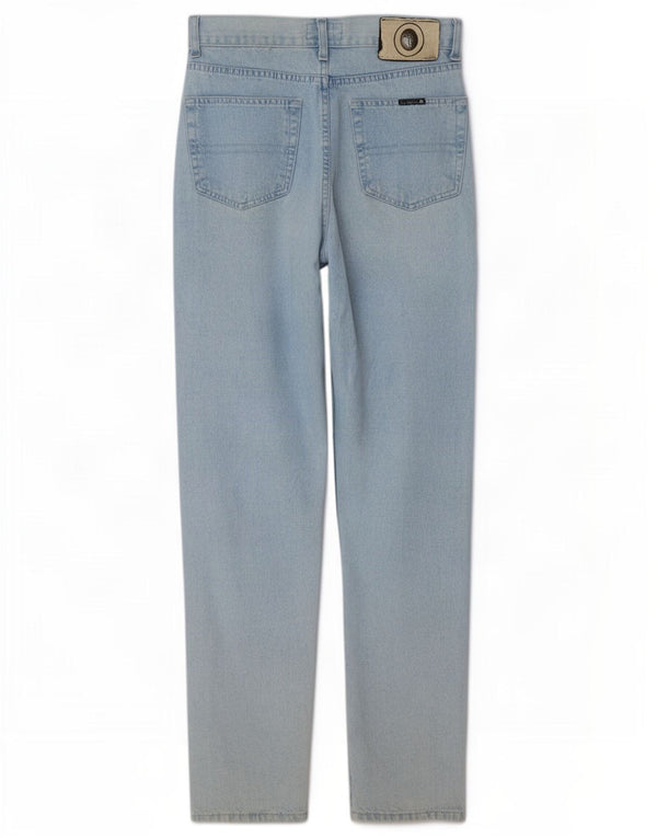 Vaqueros Trussardi Mujer Cónicos De Talle Alto W28 L33 Algodón Azul