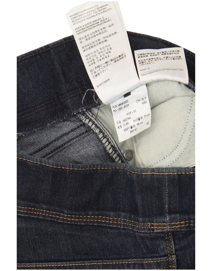 LEVI'S Vaqueros pitillo para mujer W29 L30 Algodón azul marino