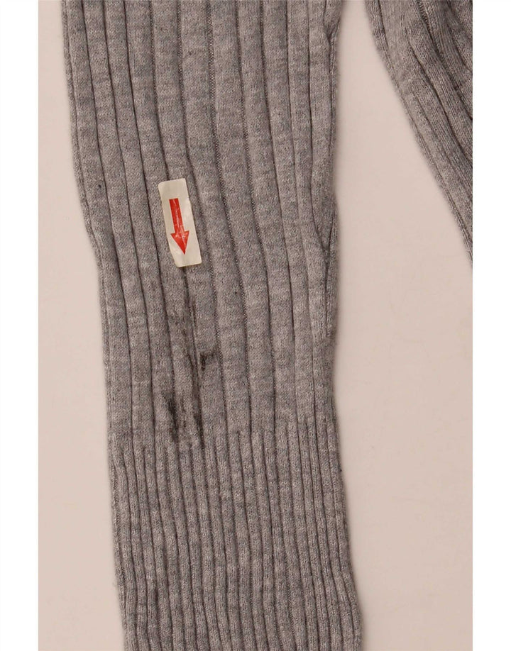 Marks & Spencer Suéter Cárdigan Abierto Largo para Mujer UK 44 Gris Medio