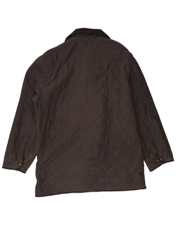 Barbour Chaqueta acolchada para hombre UK 42 XL Poliéster marrón