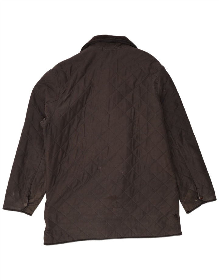 Barbour Chaqueta acolchada para hombre UK 42 XL Poliéster marrón