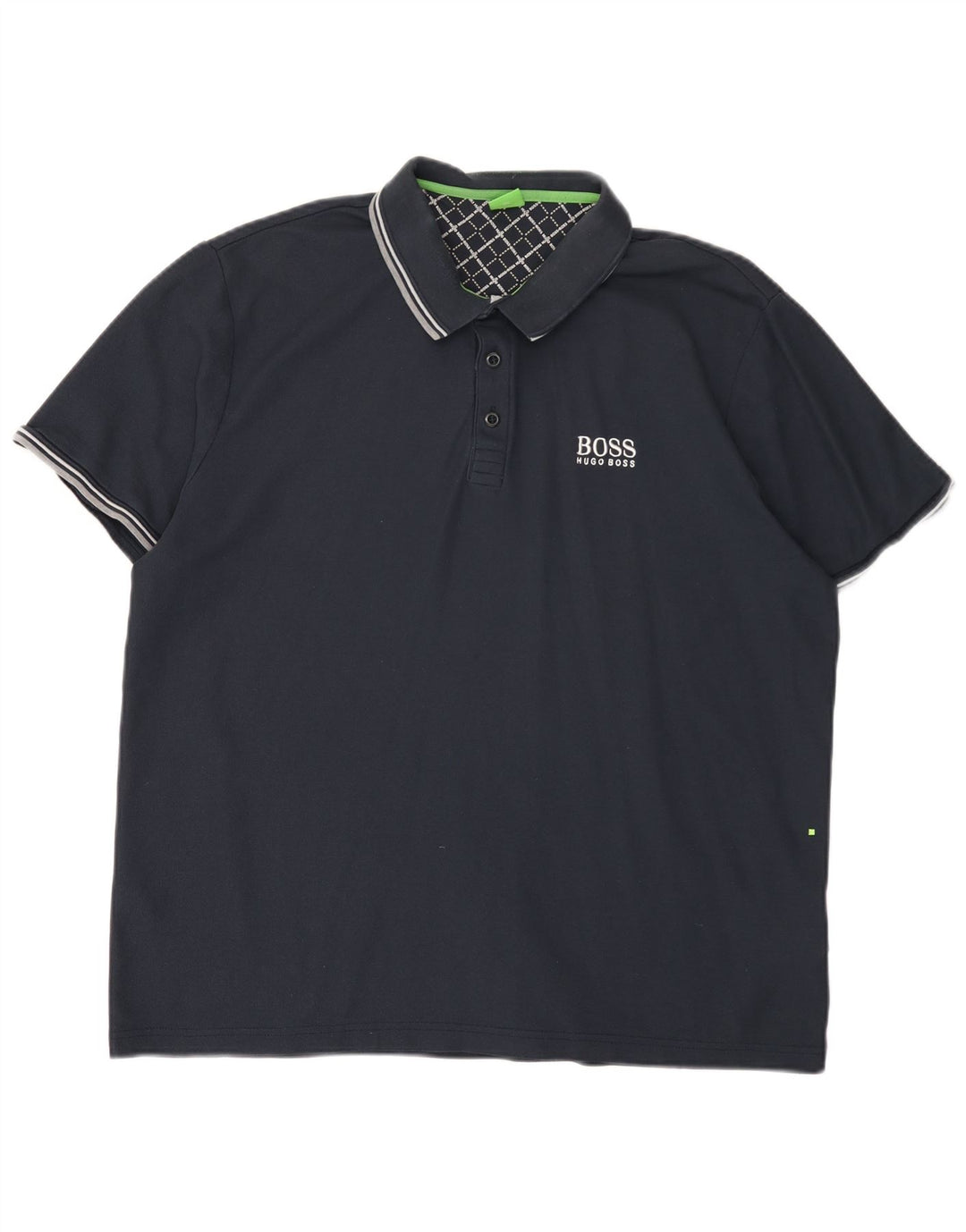 Polo HUGO BOSS para hombre 2XL Algodón azul marino