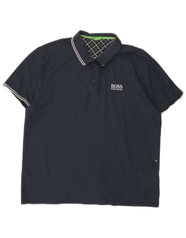 Polo HUGO BOSS para hombre 2XL Algodón azul marino