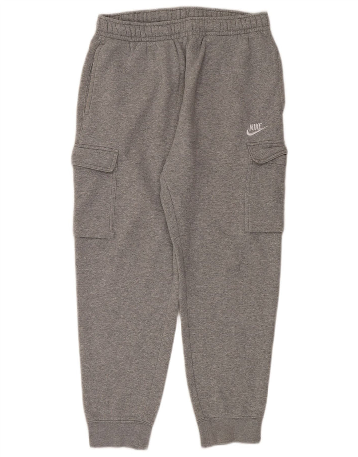 Pantalones De Chándal Nike Cargo Joggers De Algodón Gris Medio - Hombre