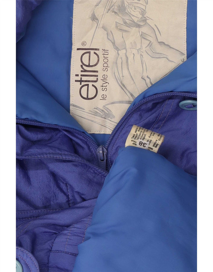 Etirel Chaqueta acolchada extragrande para mujer EU 38 Mediana Púrpura Poliamida