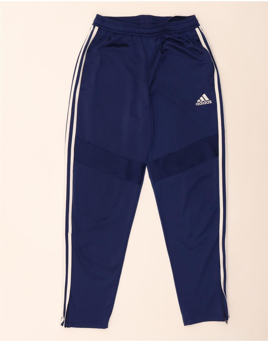 Pantalón De Chándal Adidas Hombre Medio Azul Marino Poliéster
