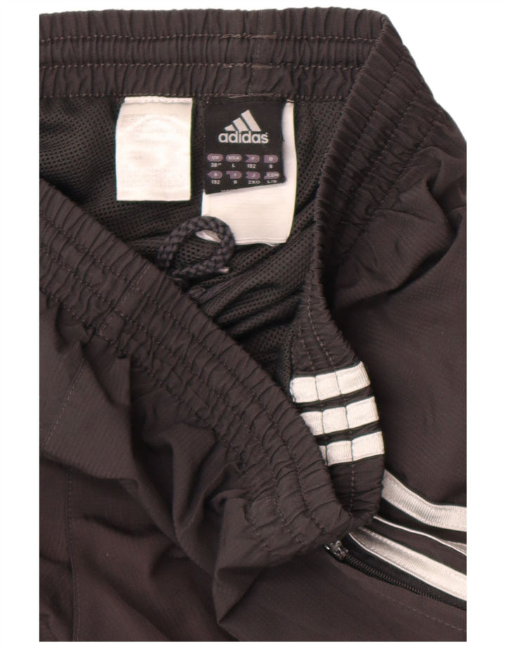 Adidas Hombre Pantalones De Chándal Joggers XL Negro Poliéster