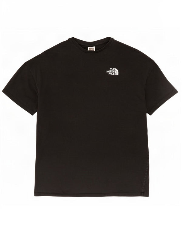 The North Face Camiseta extragrande para mujer UK 14 Medium Black Cotton