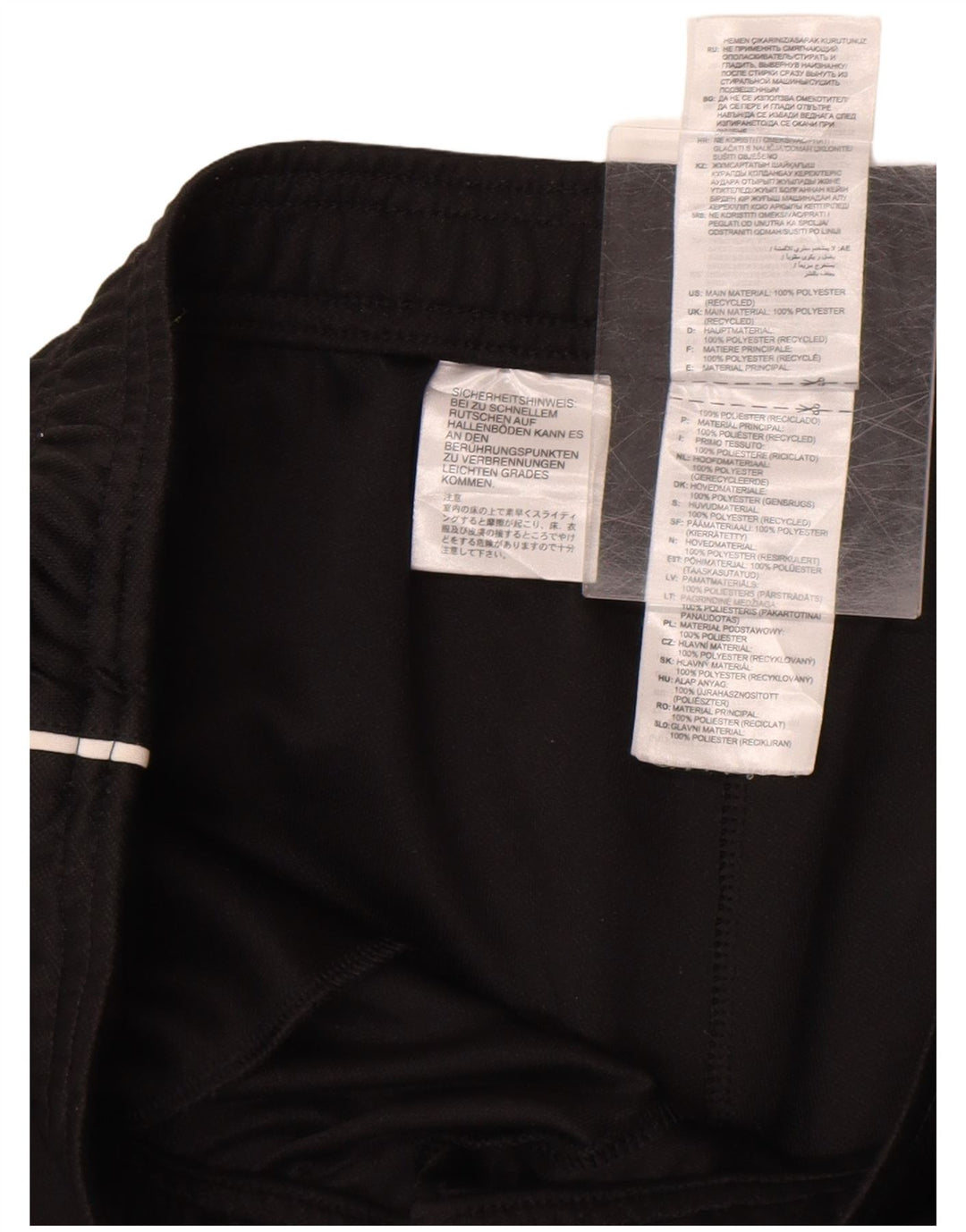Pantalón De Chándal Adidas Hombre Mediano Negro Poliéster