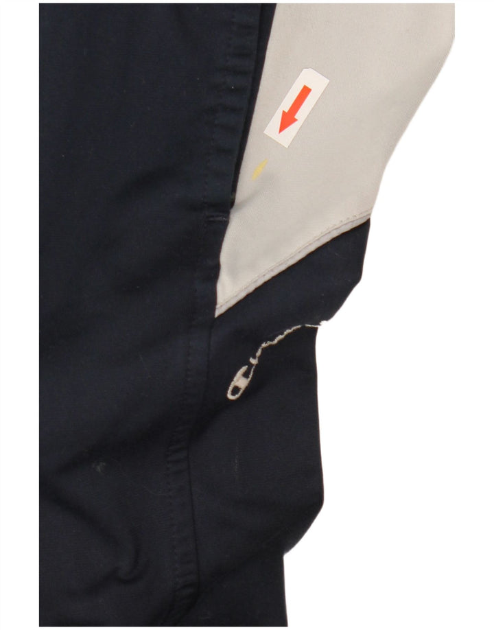 Champion Pantalones De Chándal Para Hombre Small Azul Marino Colorblock Poliéster