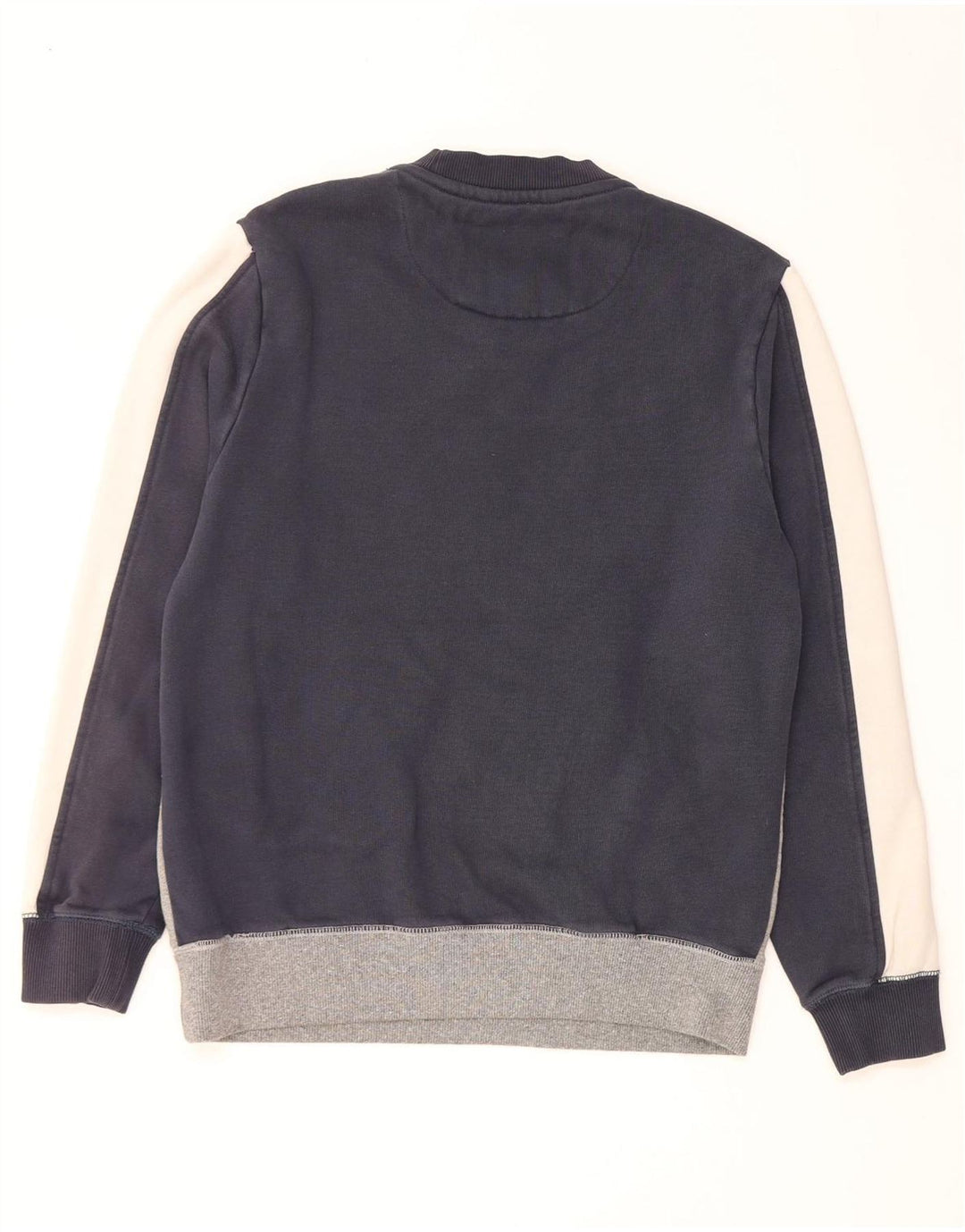 Jack Wills Hombre Salcombe Sudadera Jumper Large Multicolor Colorblock