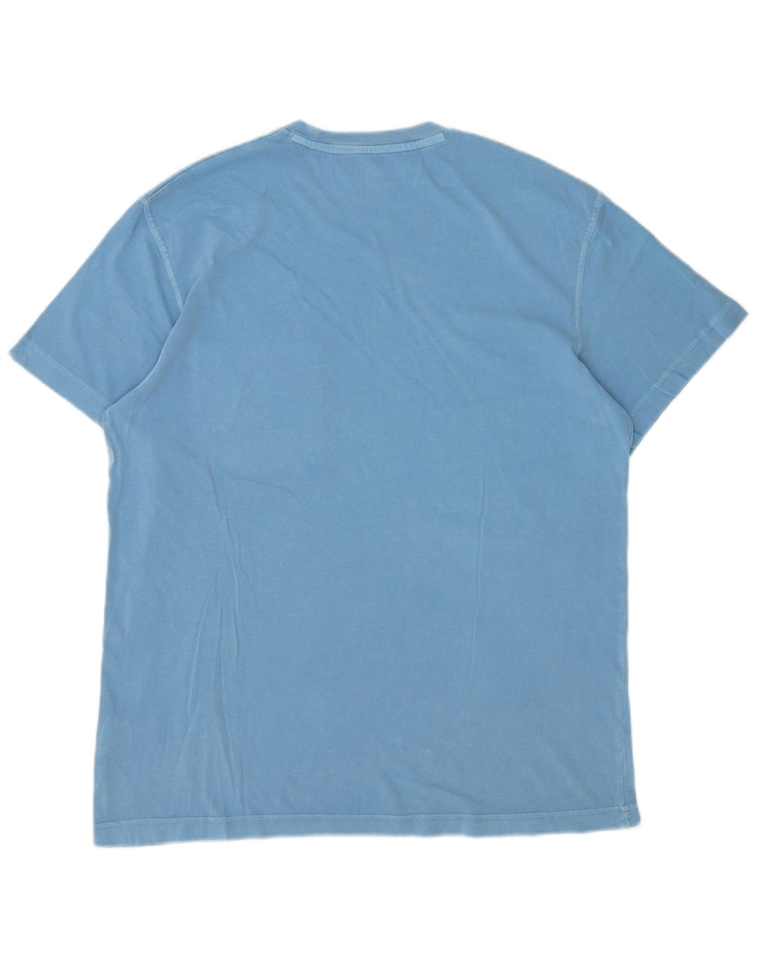 Camiseta Lee De Corte Relajado Para Hombre Top Grande De Algodón Azul