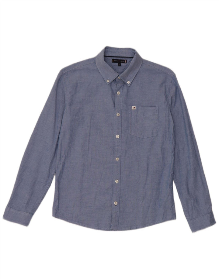 Tommy Hilfiger Camisa Niño 11-12 Años Azul Algodón