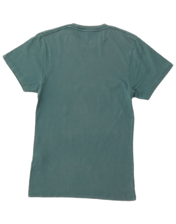 VANS Camiseta gráfica de ajuste personalizado para hombre Top XS Algodón verde