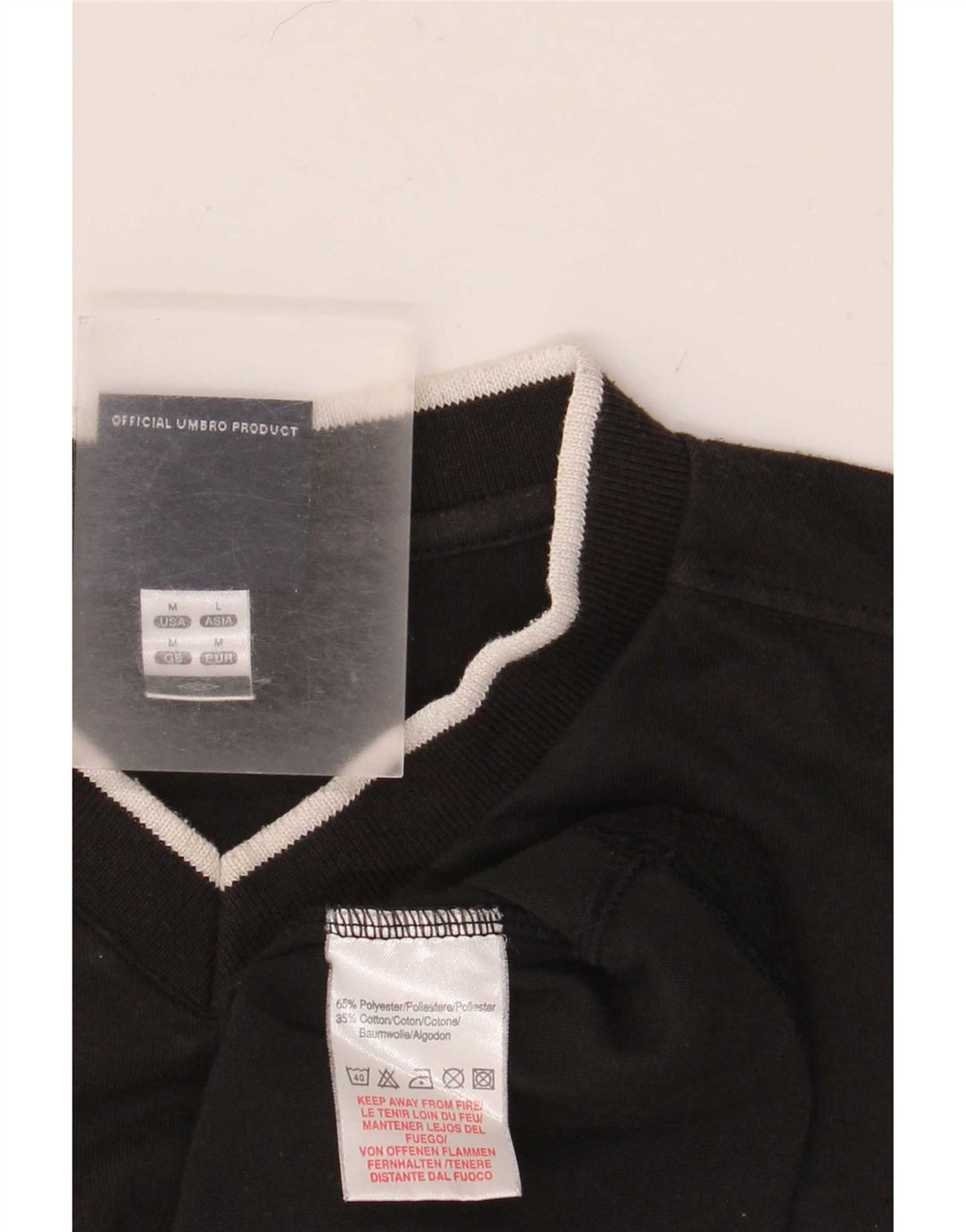 Umbro Hombre Chaleco Top Medio Negro Poliéster