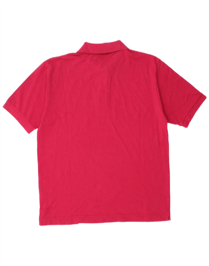 KAPPA Polo Hombre Algodón Rosa Medio